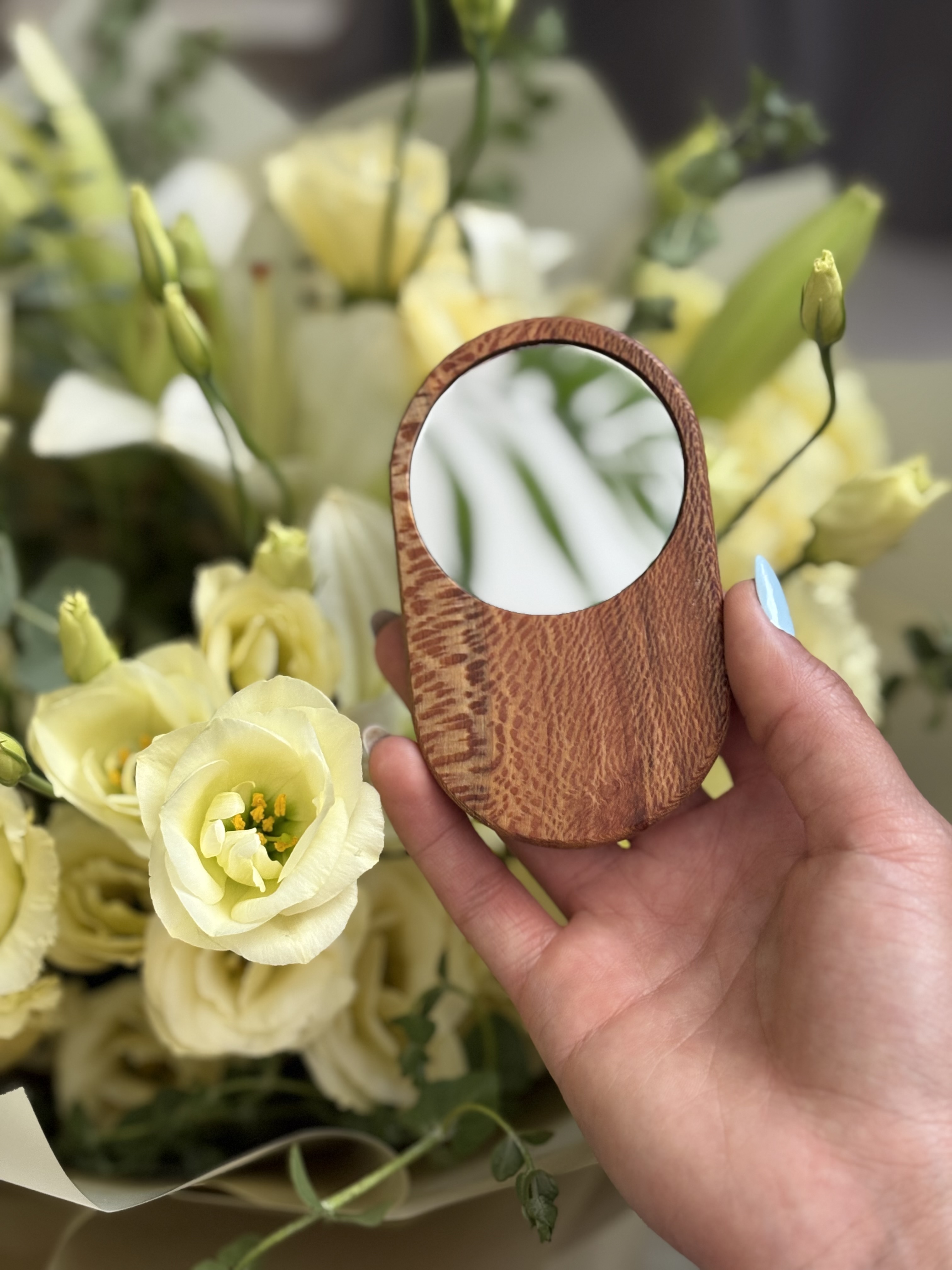 اینه دستی جنس چوب چنار